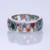 Marka Kadın Band parmak yüzüğü mücevher roundovaltrianglemarquise taşlar yıldönümü doğum günü hediye moda günlük giyilebilir halka 3725420