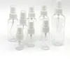 زجاجات رذاذ البلاستيك، 60ML الرشاشات الخامة الفائقة، رذاذ عطر السفر لحلول التنظيف (