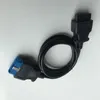 Extensión del cable OBD II 16Pin a 16pin Female OBD Adaptador Cable de cable de diagnóstico Cable de interfaz