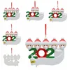 2020クリスマスツリーの飾りぶら下げ飾り飾りの家族5クリスマスペンダント装飾ホームクリスマスパーティーの装飾CYZ2708