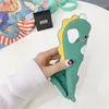 Cute Cartoon Dinosaur Lanyard Phone Case For iphone 11Pro MAX Case Silikone For SE X XS Max 6s 7 8Plus Strap AntiDrop Soft Couple9397288
