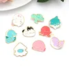 Turtle Octopus Cute Small Funny Enamel Brooches Pins for Women Girl Men Christmas Gift Demin Shirt Decor Brooch Pin Metal Kawaii Badge