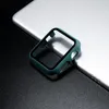 Glass+Case для Apple Watch Serie Ultra 49 мм IWATCH 8/7/6 45 мм 41 мм запекающий бампер Защитник+Крышка Apple Watch Accessories