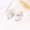 2020 Ins Nieuwe Fashihon Vrouwen Girls Hollowed ButterFull Oorbellen Zilver Gold Statement Stud Earring Sieraden Geschenken