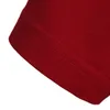 Röd rund hals bomullst-shirt med apa och kron broderi män designer T-shirts Roliga t-tröjor Slim Fit Unisex T-shirt