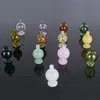 Outros acessórios para fumar Atacado por atacado personalizado Glasscarb Capglass Bolha Cap 25Mod Carbcaps para Plano Top Quartz Banger Nails Glass Water Bongs Tube Dab Rigs