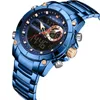 Naviforce Men Sports Watches Fashion Digital LED Quartz Duale Display Watch Men039S Clock Clock Clock Male Relogio Masculi4225495