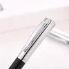 BAOER Schwarzer Tintenstift Sonderangebot Füllfederhalter Luxus-Bürobedarf Tinte 0,5-mm-Feder Fließendes Schreiben Pluma Fuente vulpen