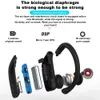TWS Bluetooth-Kopfhörer, echter kabelloser Ohrhörer, Ohrbügel-Kopfhörer, Sport-Headset, wasserdicht, für Laufbewegung, Bewegung, Fortbewegung, Training, Training im Fitnessstudio