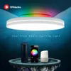 Freeshipping Modern LED ceiling light RGB dimming 48W/60W APP wifi voice intelligent control living room bedroom kitchen ceiling lamp