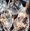 Postmodern LED Kryształ żyrandol Atmosfera Salon Proste Wisiorek Światła Kreatywna sypialnia Lampy Spersonalizowane Gospodarskie Lampa wisząca