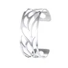 Orecchini collana Cremo inossidabile braccialetti braccialetti manchette argent donne gioielli in pelle intercambiabile georgettes3542069