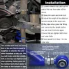 PQY - BLUE ROD FOR TRACTION 95-98 240SX S14 S15 R33 REAR ADJUSTABLE 캠버 CONTROL ARM의 KIT 서스펜션 PQY9817