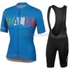 Ny 2020 Italien Cykling Jersey Italia Men Sommar Kortärmad Ropa de Ciclismo Maillot Cykling Kläder Cykel Bib Shorts Set