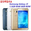 Refurbished Unlocked Samsung Galaxy J5 J500F Quad Core 1.5GB RAM 8GB ROM 13.0MP Dual SIM Card Bluetooth Mobile Phone