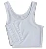 Reggiseno sportivo Top stretto Binder per il petto Canotta regolabile Body Sculpting Reggiseni sportivi Gilet per il petto per Les Gym Running Yoga Bras8218692