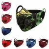 Buitensporten Fietsen Maskers met Dubbele Ademend Valve PM2.5 Antifog Anti Dust Bescherming Masker Designer Gezichtsmaskers 24-styles RRA3421