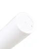 15 30 50ml空の詰め替え可能な白い高級エアレス真空ポンプボトルプラスチッククリームローションコンテナチューブ旅行サイズLX2870