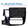 Bluetooth USB WiFi 지원 SWC 1080P와 함께 2014-2017 Mitsubishi Outlander의 Android 자동차 비디오 스테레오 GPS 탐색
