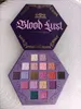 Newest J Star 18colors Blood Lust Eyeshadow Shimmer and Matte Puple Palette Eyeshadow Cosmetic Artistry Palette 3329476