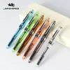 Jinhao stylo série 992 mode stylos à bille transparents fournitures d'écriture bureau d'affaires et école pour cadeau