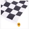 Drapeau à damier pour moto, 1421cm, drapeaux de signalisation de course, bannières en Polyester, fanions et bannières de course, 8624953