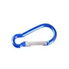 Virson 10st aluminiumlegering Karbinhake Nyckelring Clip Outdoor Camping Nyckelring Snap Hook Vattenflaska Resesats Klättertillbehör