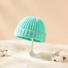 15657 Höst Vinter Spädbarn Baby Hat Kids Knitted Cap Girls Boys 0-3 Månad Babyer Varma Mössa Kepsar 8 färger