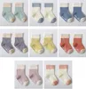 Kids Sock Floor Niepkiły przeciwpoślizgowe skarpetki Dziecko Winter Mięć krótkie skarpetki dziewczynka jesienna skarpetki mody dla niemowlęcia