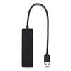 4-Port USB 3.0 Ultra Slim Daten-Hub Externer High-Speed-Splitter für Laptop, Notebook-PC, USB-Flash-Laufwerke JK2008XB