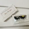 5D 25mm long dramatic 3D mink hair false eyelashes to make eyelash lengthening version by hand free shipping DHL