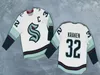 NWT 2020 Seattle Kraken Ice Hockey Jersey Custom Any Name Any Number Stitched Uniforms Men Women Youth Size S-3XL Wholesale