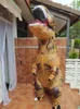 성인 풍선 의상 공룡 의상 T 렉스 블로우 파티 멋진 드레스 마스코트 코스프레 의상 남성 여성용 아이 디노 만화
