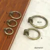 2 Stück chinesischer antiker Schubladenkreisknopf, Möbeltürgriff, Hardware, klassischer Kleiderschrank, Schrank, Schuhschrank, Kegel, Vintage-Zugring