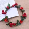 7-9cm Rattan Christmas Wreath Artificial Flowers Garland Dried Flower For Home Wedding Decoration DIY Floral Wreaths1