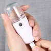 Portable Mini Nano Mister Luftfuktare Kylmistans ansikte Luftfuktare Sprayer Facial Device USB Uppladdningsbara hudvårdsverktyg