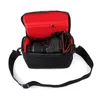 حقيبة حالة حمل ناعمة مع أكياس تخزين الكاميرا الرقمية المقاومة للماء الكتف لـ Canon Nikon SLR DSLR 1000D 1100D 1200D2904