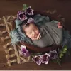 Ylsteed Neugeborenen Fotografie Hintergrund Decke Böhmischen Stil Hand Stricken Seil Decke für Neugeborenen Schießen Baby Foto Prop1