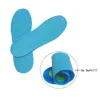 1Pair Silicone Gel Sports Shock Absorption Orthotic Insoles Relieve Feet Pain Orthopedic Plantar Fasciitis Foot Care Shoe Pad