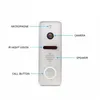 Videoportero Teléfonos DragonsView Intercom 7 pulgadas con cable 1200TVL Teléfono Timbre Cámara Panel de llamadas 130ﾰ Detección de movimiento para la seguridad del hogar