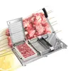 Jamielin Rvs Handleiding Doner Kebab Vlees Skewer Machine Vlees String Machine Mutton Satay String Making Machine