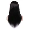 I più nuovi 100 parrucche piene del merletto dei capelli umani brasiliani parrucca lunga del merletto diritta senza colla con i capelli del bambino pre pizzicati per le donne nere8350805