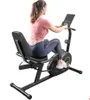 Ligcentief hometrainer met 8-level weerstand Bluetooth-monitor Eenvoudig verstelbare stoel 380 lb gewicht capaciteit MS193107BAA