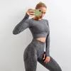 2PCS/Set Sportswear Suit Women Push Up Yoga Bra BH Fitness Legging Tummy Slimming Pant Kit Sports Sets Outfit Running Tracksuit1