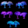 Dekoracje symulacja fluorescencyjna podwodna dekoracje krajobrazu koralowe sztuczne ssaki ornament akcesoria Akwarium 7955378