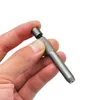 Meilleur coloré Mini Cigarette One Hitter fumer pipe à main ressort Portable filtre porte-embout à priser renifler Tube de renifleur poignée antidérapante