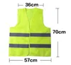 Gilet de sécurité de travail à haute visibilité, gilet de travail réfléchissant d'avertissement, gilet de sécurité réfléchissant vert