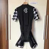 Cykling Skinsui Cool Men Triathlon Suit Kortärmad Cykling Jersey Set Skinsuit Jumpsuit Maillot Bike Cykelkläder