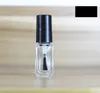 Bottiglia vuota di smalto per unghie all'ingrosso da 5 ml 1000 pezzi / lotto per imballaggi cosmetici Bottiglie per unghie Bottiglia di vetro vuota con pennello SN4596