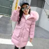 Girls Winter Coats new Faux Fur Collar Hooded Down Parka Children Girls Thicken Warm Outwear Kids Jackets Coats 2009217929800